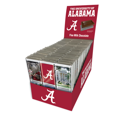 Alabama Crimson Tide Chocolate Iconics (18ct Counter Display)