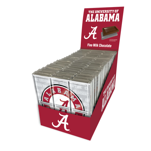 Alabama Crimson Tide Chocolate Puzzle (18ct Counter Display)