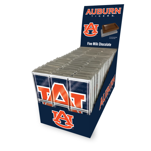 Auburn Tigers Chocolate Puzzle (18ct Counter Display)