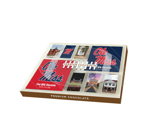 Ole Miss Rebels Chocolate Gift Box (8 Pieces)