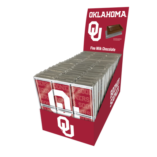 Oklahoma Sooners Chocolate Puzzle (18ct Counter Display)