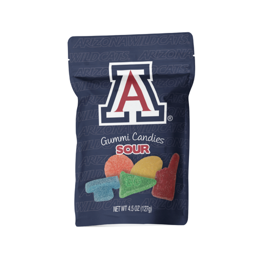Arizona Wildcats Sour Gummies (12 Count Case)