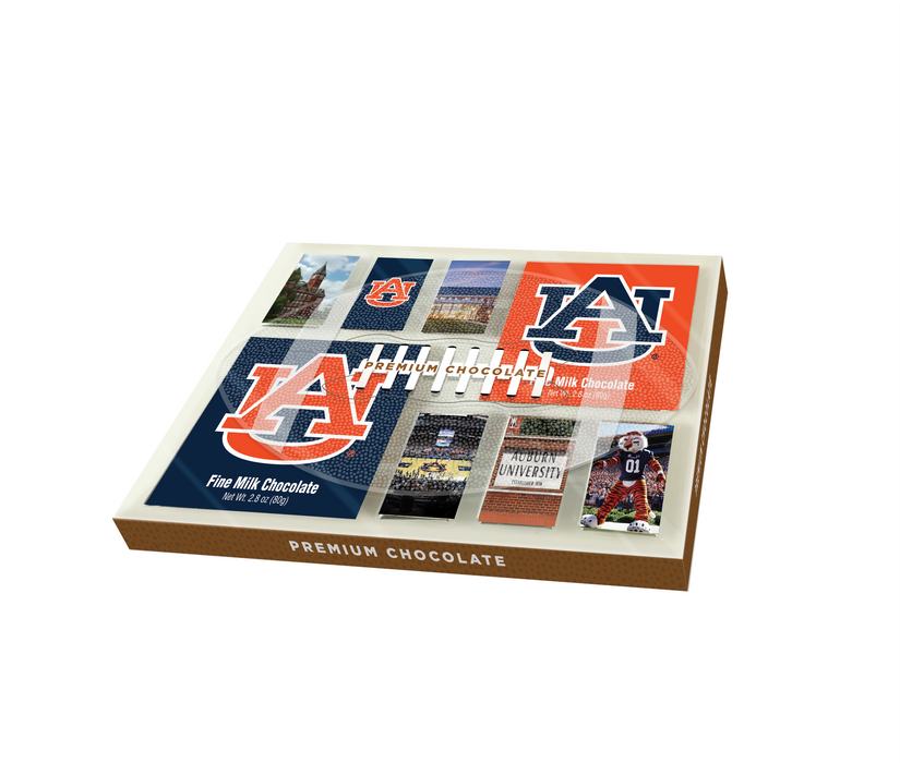 Auburn Tigers Chocolate Gift Box (8 Pieces)