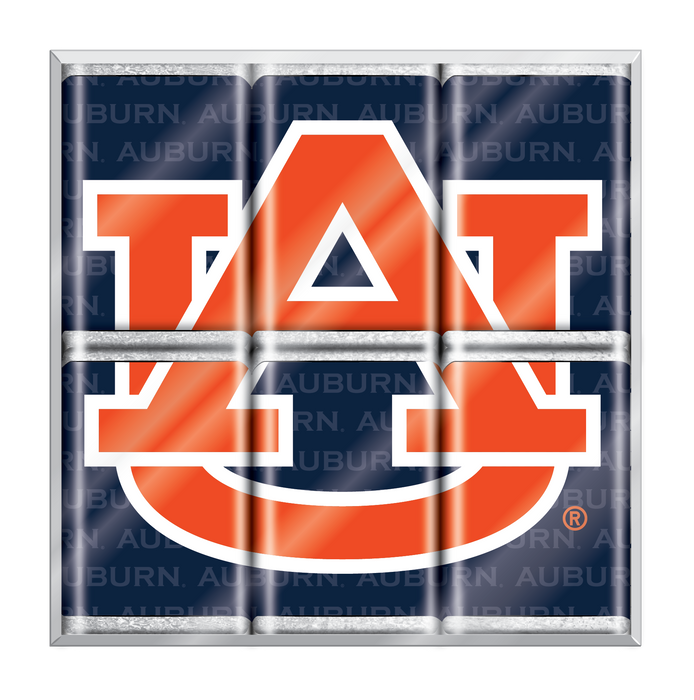 Auburn Tigers Chocolate Puzzle (18ct Counter Display)