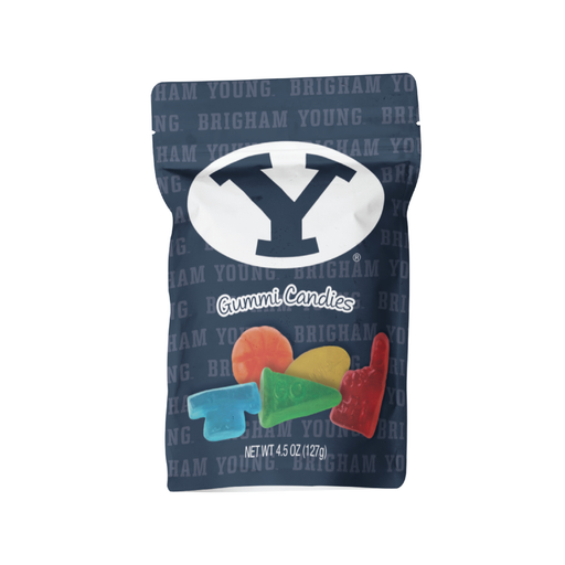 BYU Cougars Candy Gummies Mix - Sweet and Sour (8 bags)
