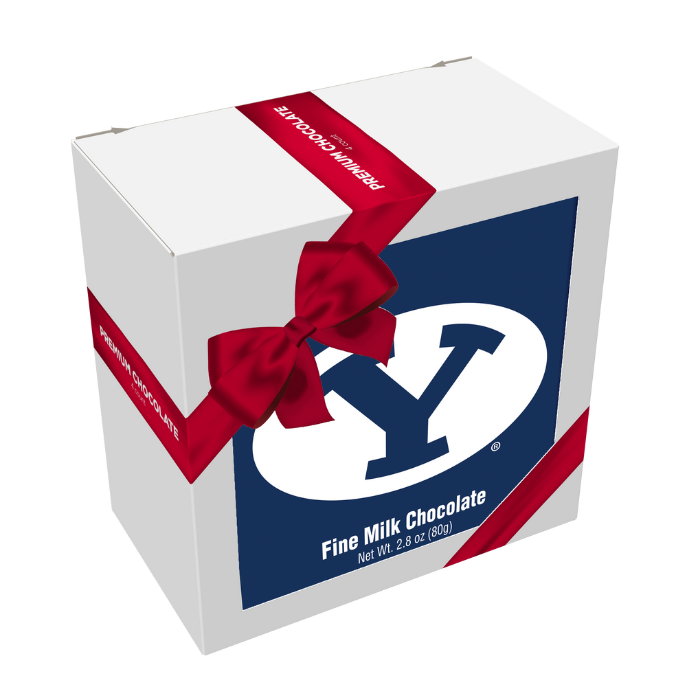 BYU Cougars Embossed Chocolate Bars (4 Piece)
