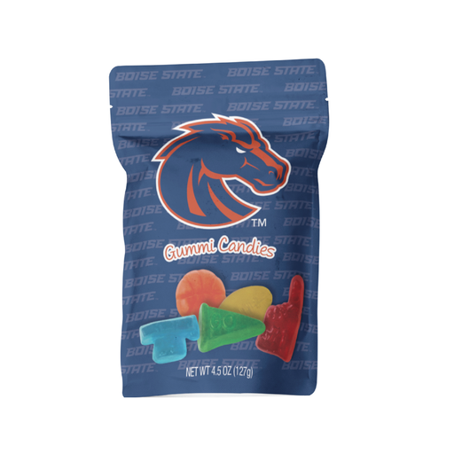 Boise State Broncos Candy Gummies Mix - Sweet and Sour (8 bags)
