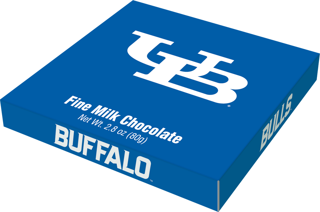 Buffalo Bulls Embossed Chocolate Bar (18ct Counter Display)