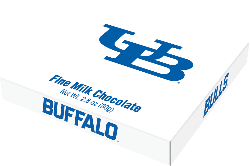 Buffalo Bulls Embossed Chocolate Bar (18ct Counter Display)