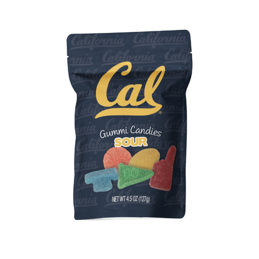 California Golden Bears Sour Gummies (12 Count Case)