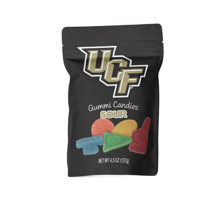 UCF Knights Sour Gummies (12 Count Case)