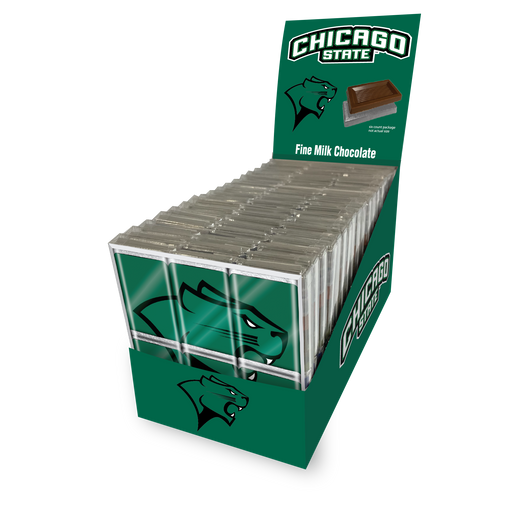 Chicago State Cougars Chocolate Puzzle (18ct Counter Display)