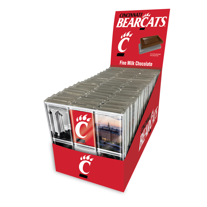 Cincinnati Bearcats Chocolate Iconics (18ct Counter Display)
