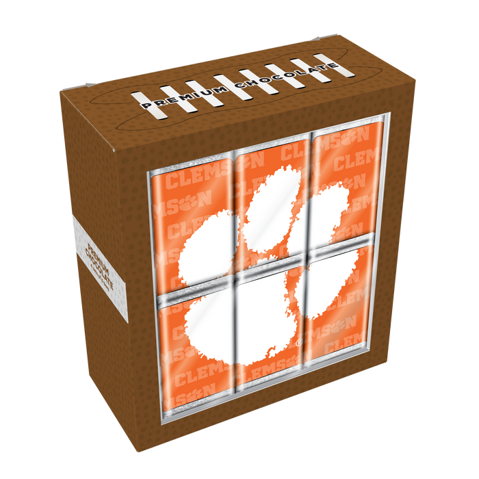 Clemson Tigers Thins Chocolate Pack (4 Piece)