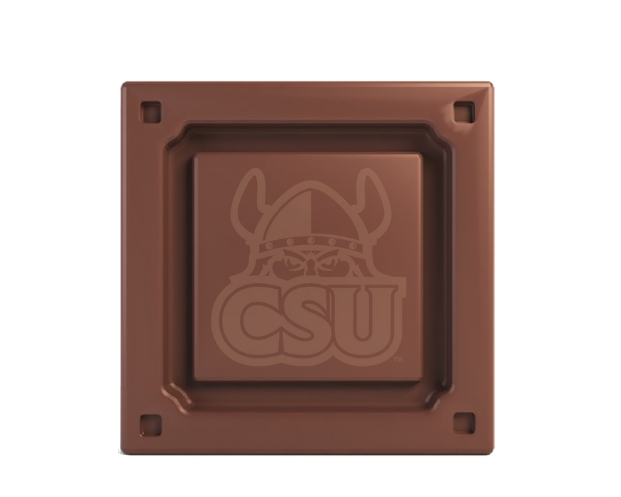 Cleveland State Vikings Embossed Chocolate Bar (18ct Counter Display)