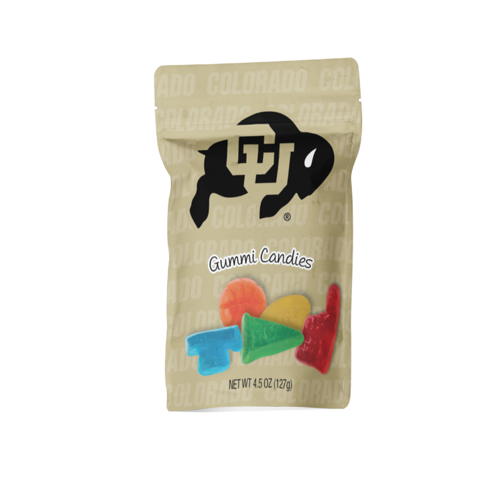 Colorado Buffaloes Candy Gummies Mix - Sweet and Sour (8 bags)