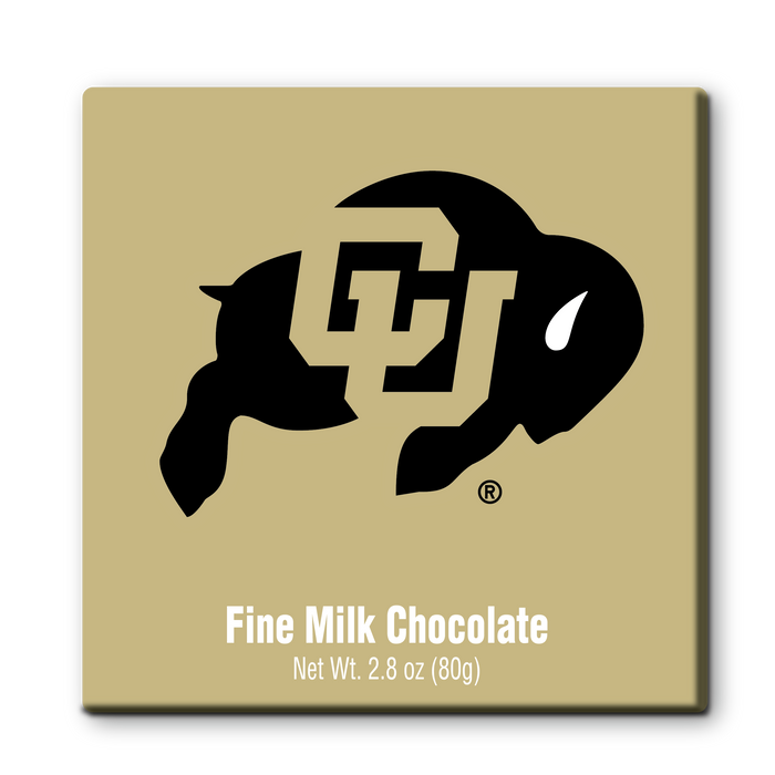 Colorado Buffaloes Embossed Chocolate Bar (18ct Counter Display)