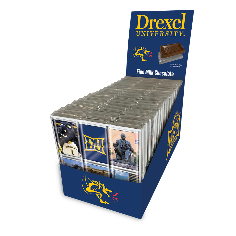 Drexel Dragons Chocolate Iconics (18ct Counter Display)