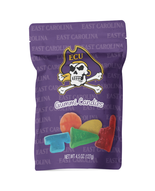 East Carolina Pirates Gummies Floor Display