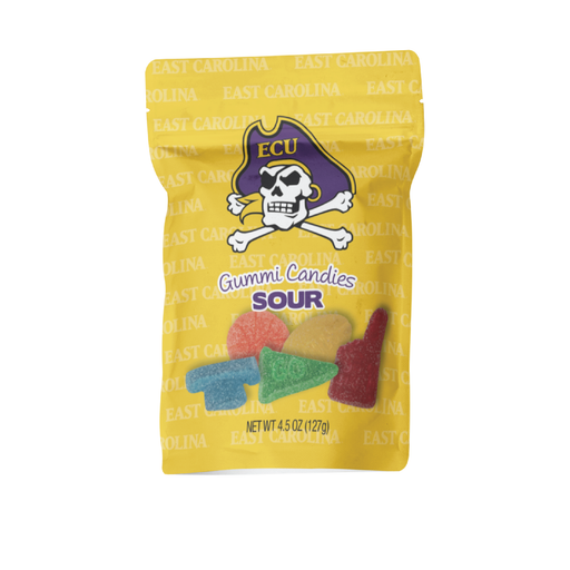 East Carolina Pirates Sour Gummies (12 Count Case)