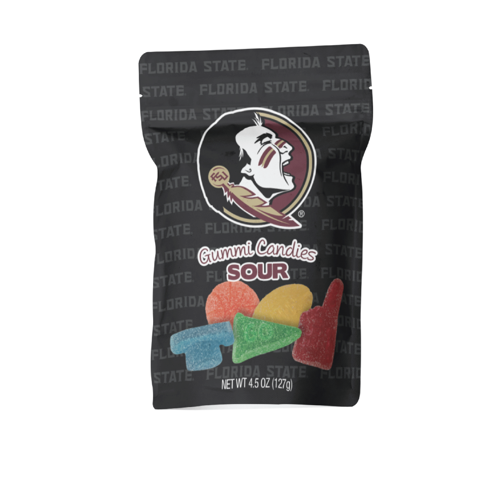 Florida State Seminoles Sour Gummies (12 Count Case)