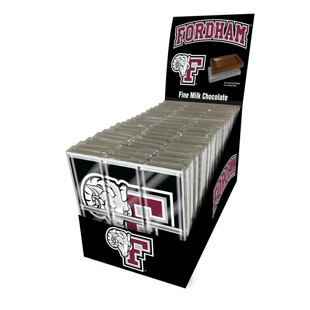 Fordham Rams Chocolate Puzzle (18ct Counter Display)