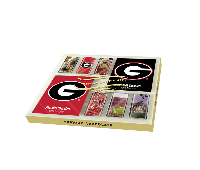 Georgia Bulldogs Chocolate Gift Box (8 Pieces)