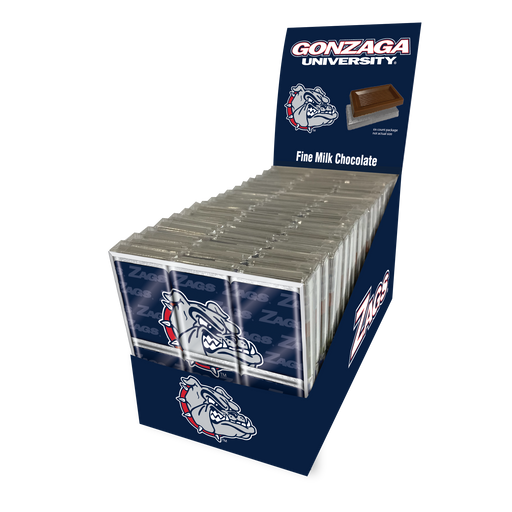 Gonzaga Bulldogs Chocolate Puzzle (18ct Counter Display)