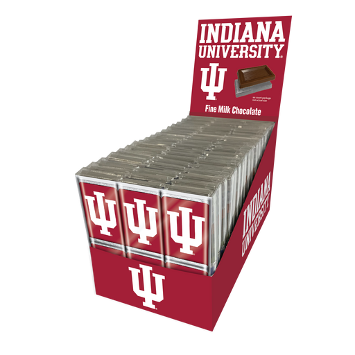 Indiana Hoosiers Chocolate Puzzle (18ct Counter Display)