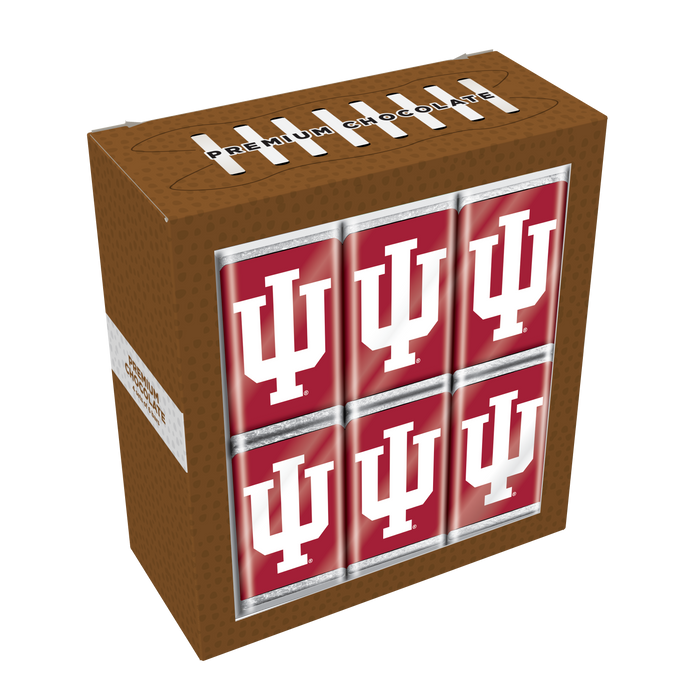 Indiana Hoosiers Thins Chocolate Pack (4 Piece)