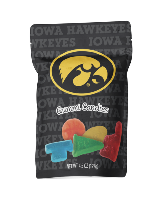 Iowa Hawkeyes Gummies Floor Display