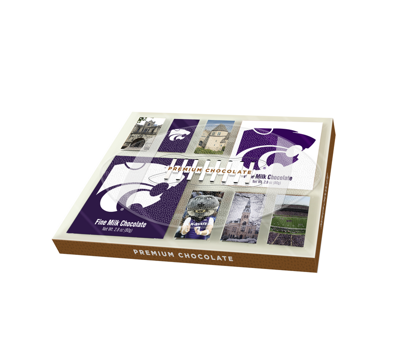 Kansas State Wildcats Chocolate Gift Box (8 Pieces)