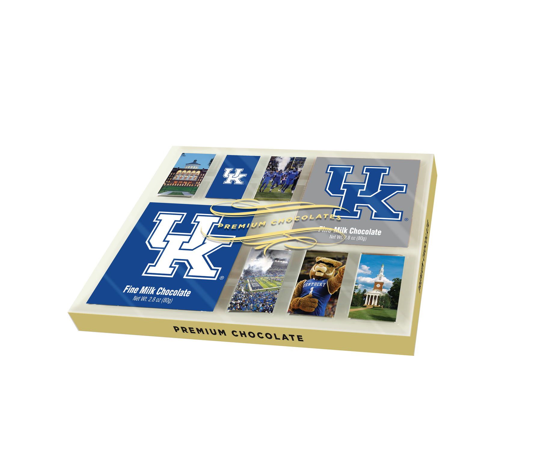 Kentucky Wildcats Chocolate Gift Box (8 Pieces)