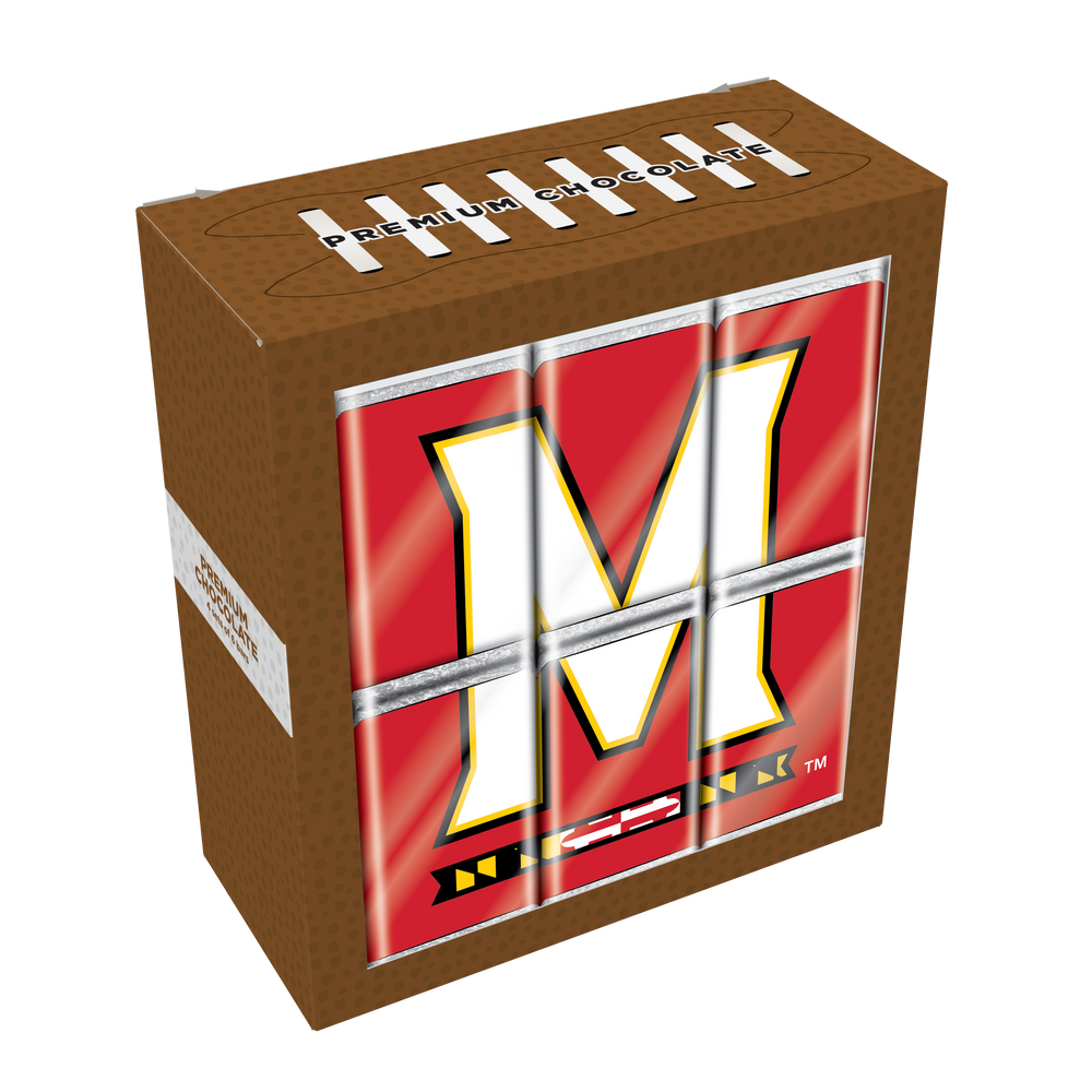Maryland Terrapins Thins Chocolate Pack (4 Piece)