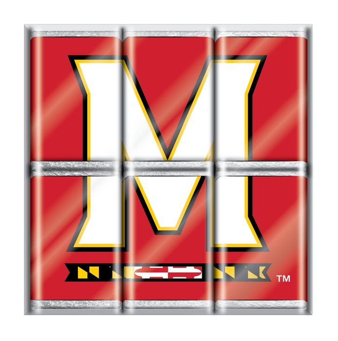 Maryland Terrapins Chocolate Puzzle (18ct Counter Display)