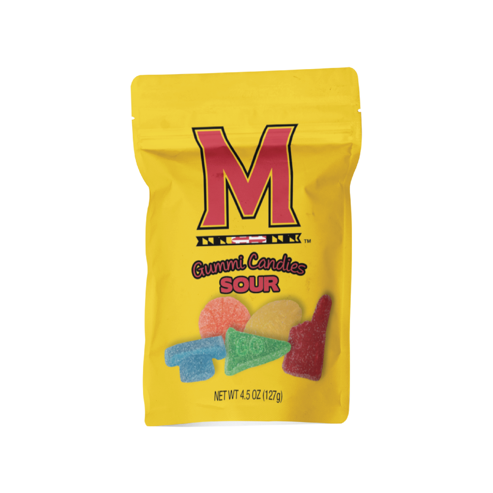 Maryland Terrapins Sour Gummies (12 Count Case)