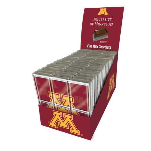 Minnesota Golden Gophers Chocolate Puzzle (18ct Counter Display)