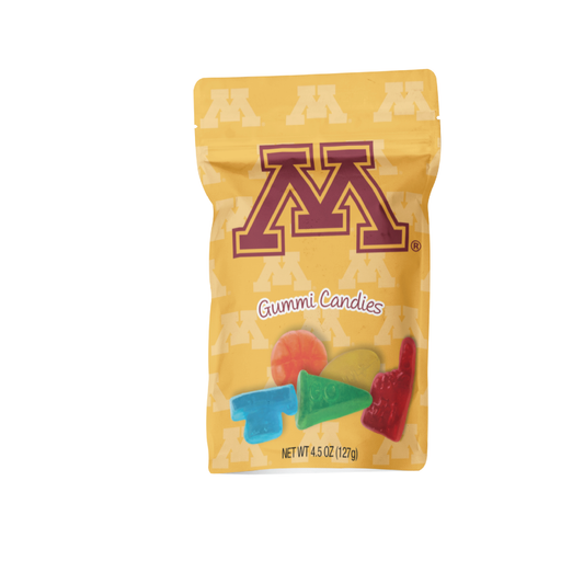 Minnesota Golden Gophers Candy Gummies Mix - Sweet and Sour (8 bags)