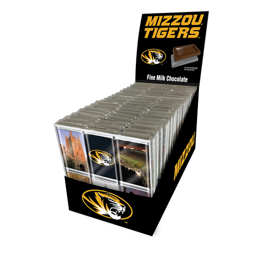 Missouri Tigers Chocolate Iconics (18ct Counter Display)