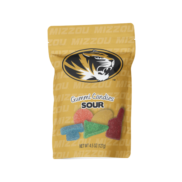 Missouri Tigers Candy Gummies Mix - Sweet and Sour (8 bags)
