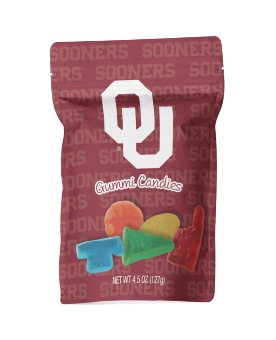 Oklahoma Sooners Gummies Floor Display