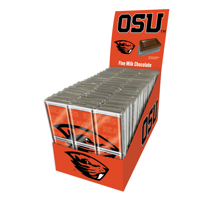 Oregon State Beavers Chocolate Puzzle (18ct Counter Display)