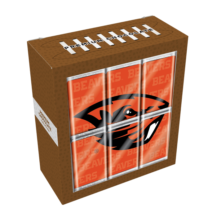 Oregon State Beavers Thins Chocolate Pack (4 Piece)