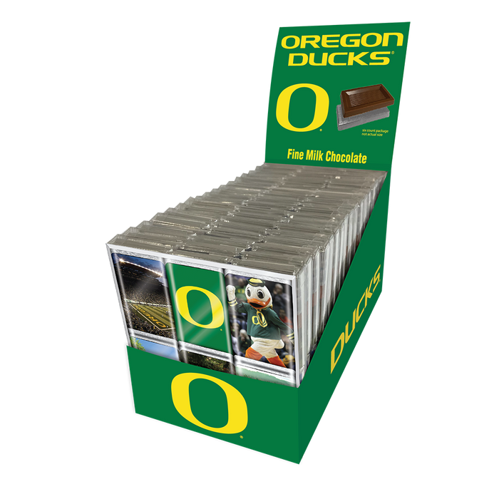 Oregon Ducks Chocolate Iconics (18ct Counter Display)