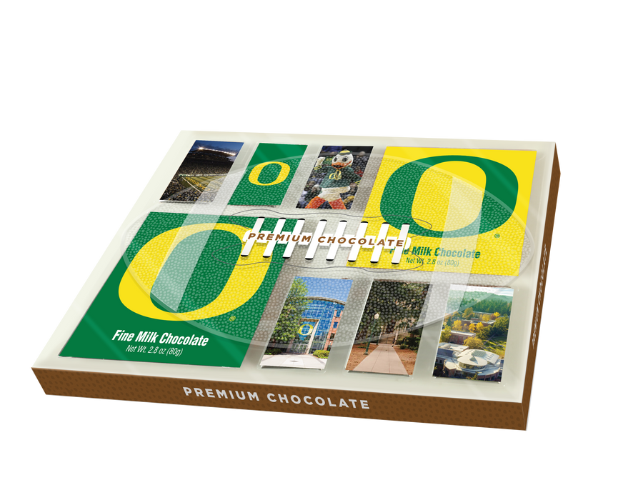 Oregon Ducks Chocolate Gift Box (8 Pieces)