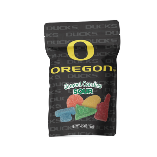 Oregon Ducks Sour Gummies (12 Count Case)