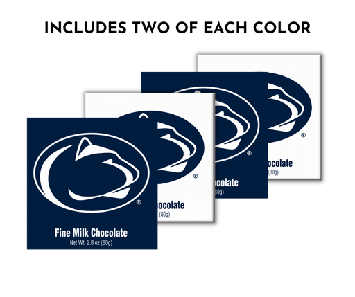 Penn State Nittany Lions Chocolate Bars (4 Piece)