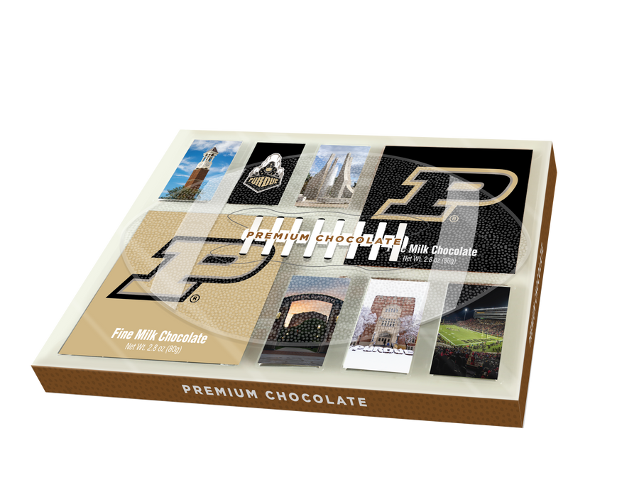 Purdue Boilermakers Chocolate Gift Box (8 Pieces)