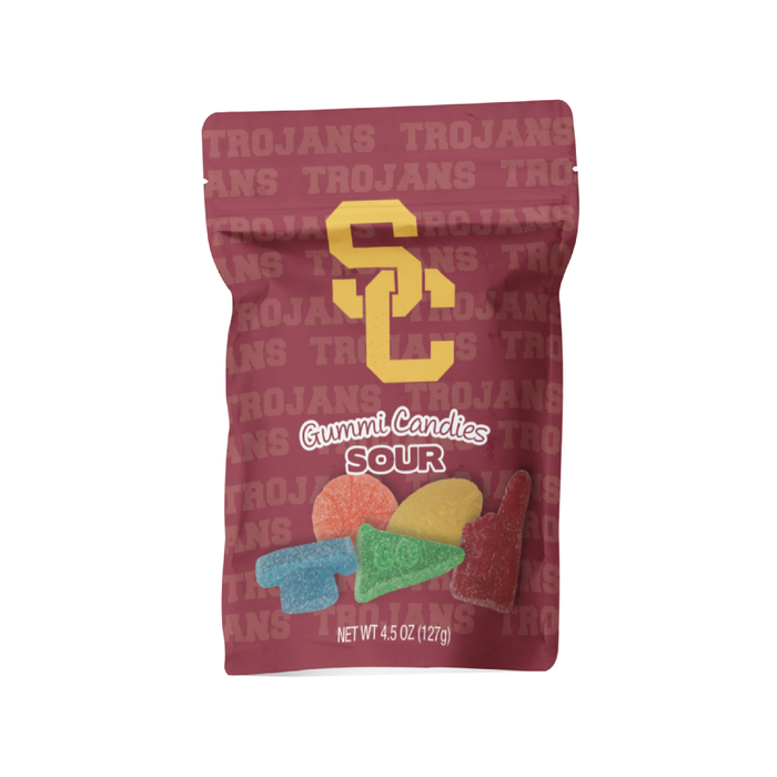 USC Trojans Candy Gummies Mix - Sweet and Sour (8 bags)