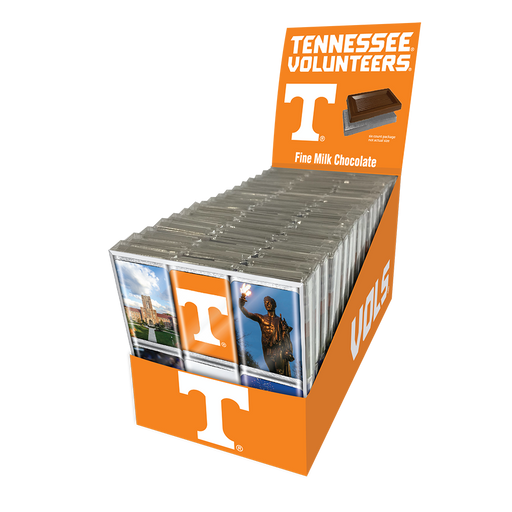 Tennessee Volunteers Chocolate Iconics (18ct Counter Display)